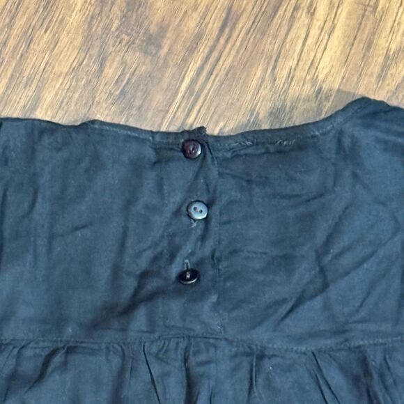 Angie Tank Women’s Large Heavy Beaded Black Sequined - Picture 6 of 6